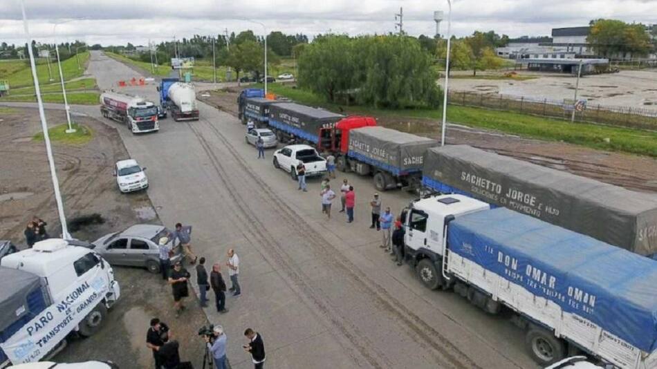 Transporte, camiones, protesta, NA, FETRA