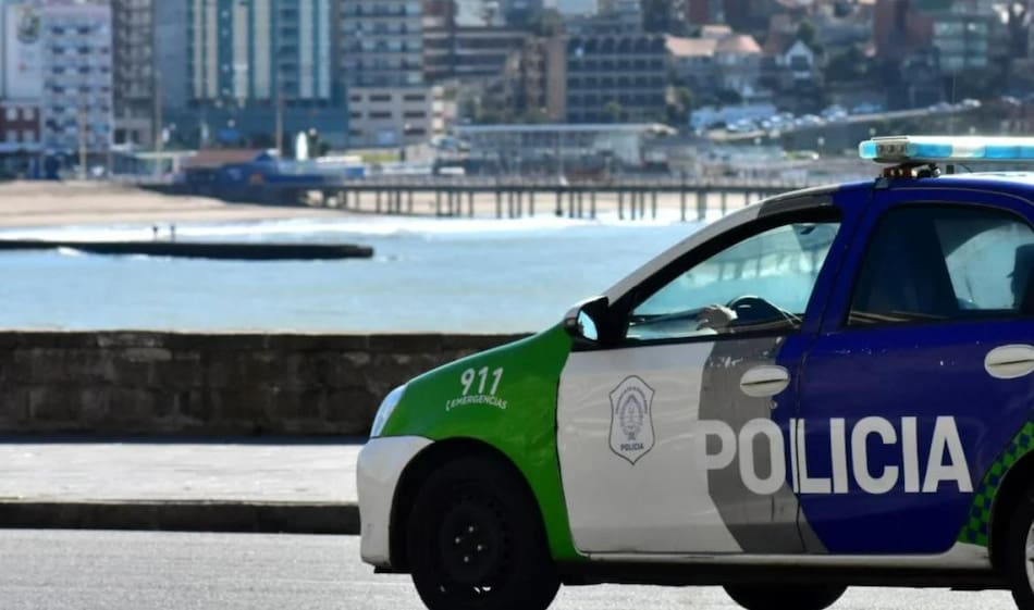 Policía de Mar del Plata. Foto: lacapitalmdp.