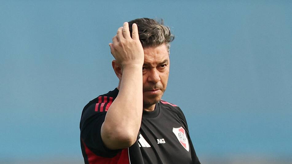 Marcelo Gallardo, entrenador de River Plate. Foto: Reuters/Agustin Marcarian