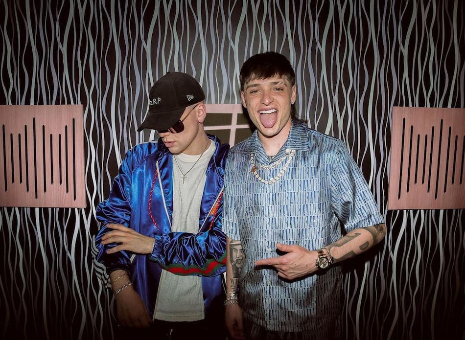 Peso Pluma con Bizarrap. Foto: Instagram/bizarrap.