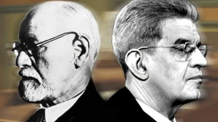 Sigmund Freud y Jacques Lacan