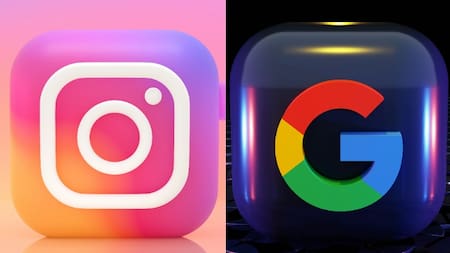 Instagram y Google.