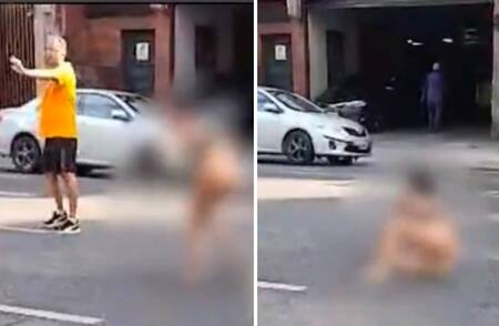 Una mujer se lanzó semidesnuda de un primer piso de Palermo. Foto: NA.