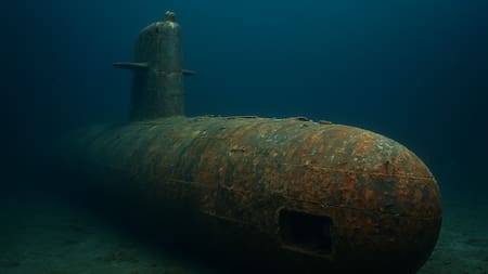 El submarino soviético K-278 Komsomolets que después de casi 40 décadas sigue representando un riesgo mediomabiental