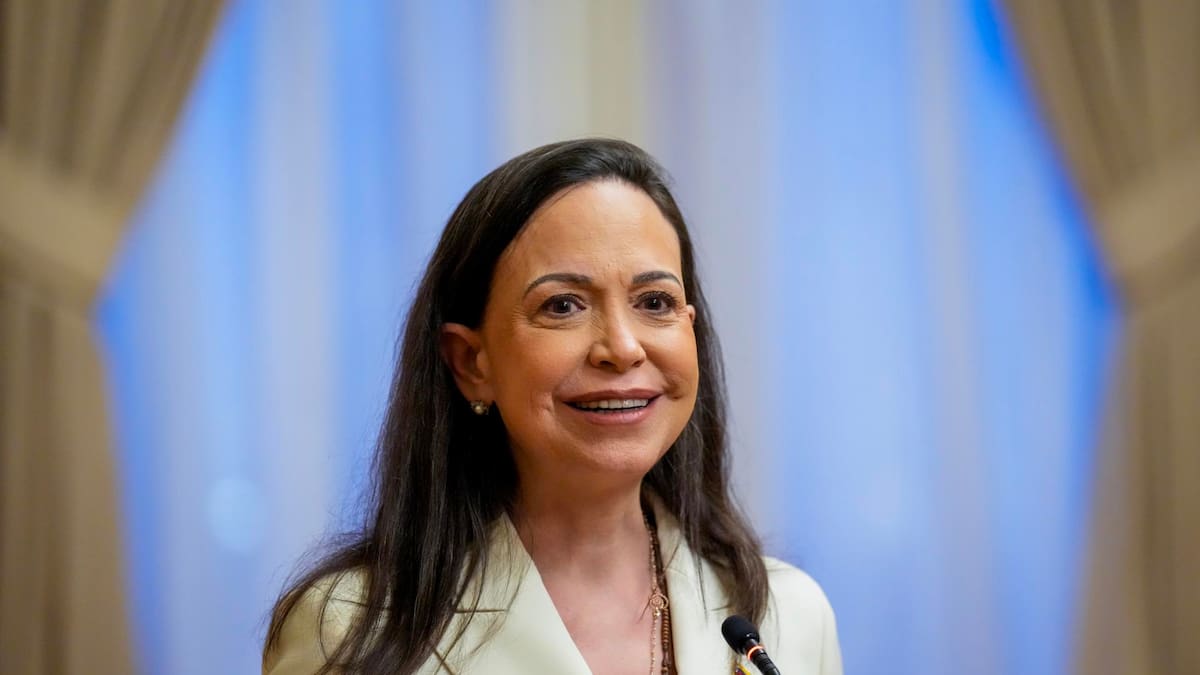 María Corina Machado en Noruega, Premio Nobel de Paz