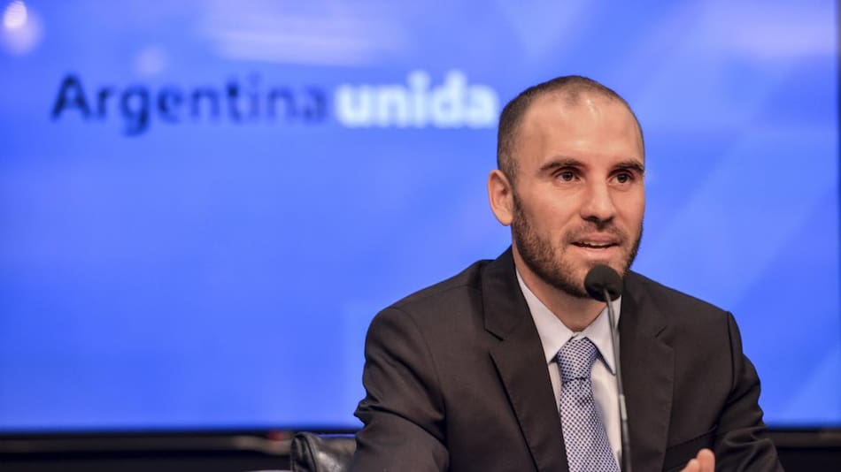 El ministro de Economía Martín Guzmán, NA