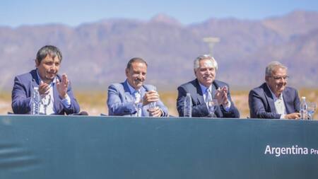 Alberto Fernández en Catamarca. Foto: NA.