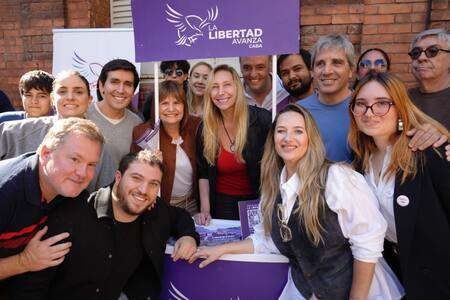 Patricia Bullrich y Karina Milei. Foto: X @LLibertadAvanza
