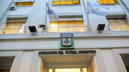 Asociación del Fútbol Argentino. Foto: NA.