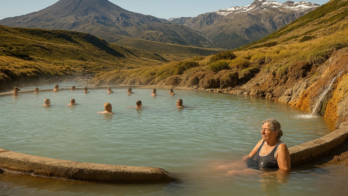 Jubilados viajan con descuento: el spa termal de la cordillera que ofrece rebajas del 50%