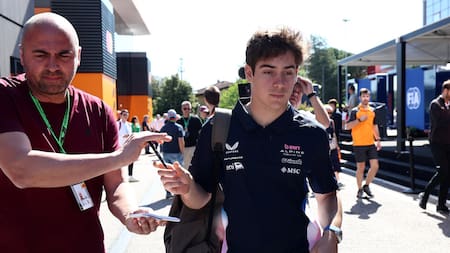 Franco Colapinto. Foto: Reuters / Jakub Porzycki.