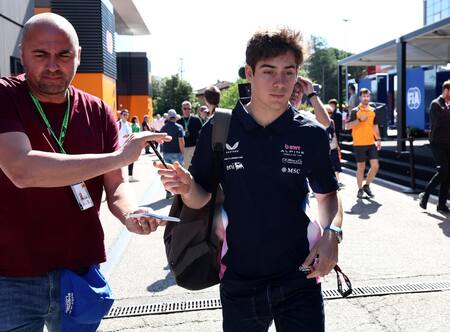 Franco Colapinto. Foto: Reuters / Jakub Porzycki.