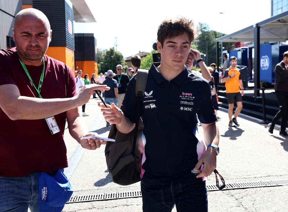 Franco Colapinto. Foto: Reuters / Jakub Porzycki.