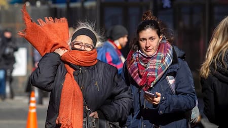 Frío en el AMBA. Foto: NA