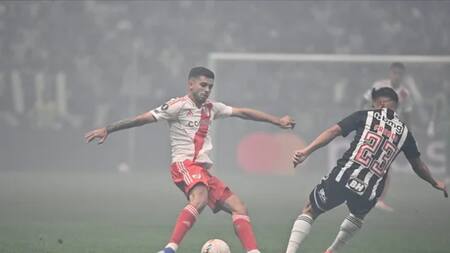River frente a Atlético Mineiro por la Copa Libertadores. Foto: NA.