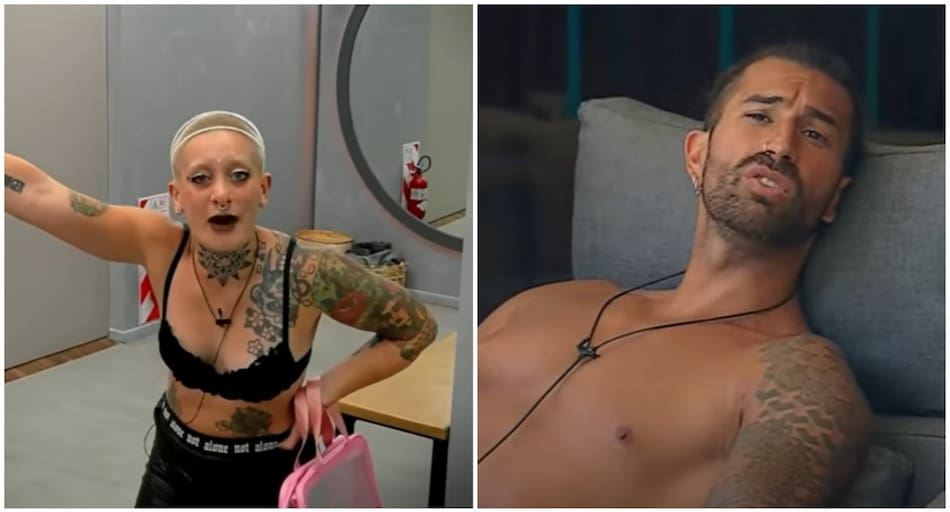 Furia y Licha de Gran Hermano. Foto: captura Telefe.