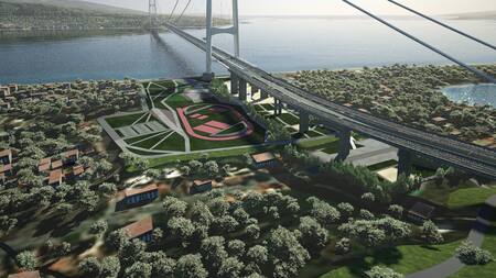 El puente colgante más largo del mundo, en Italia.