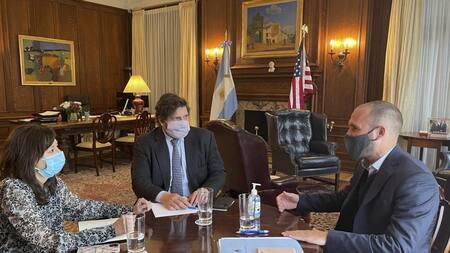 Martín Guzmán, ministro de Economía de Argentina, reunión con FMI, NA