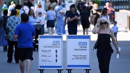 Coronavirus en el Reino Unido, Foto Efe.