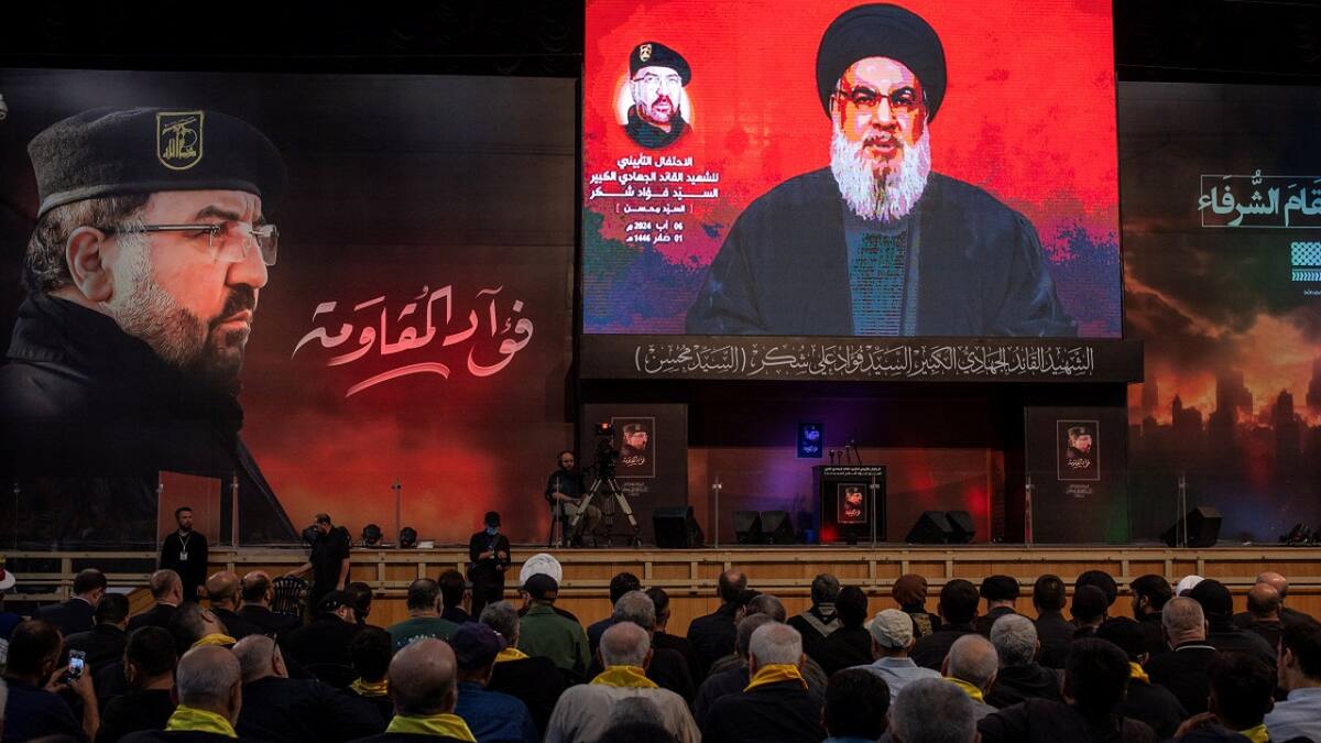 Hasán Nasrala, líder de Hezbollah. Foto: Reuters.