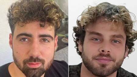 Rehenes israelíes que salieron en el último video de Hamas.