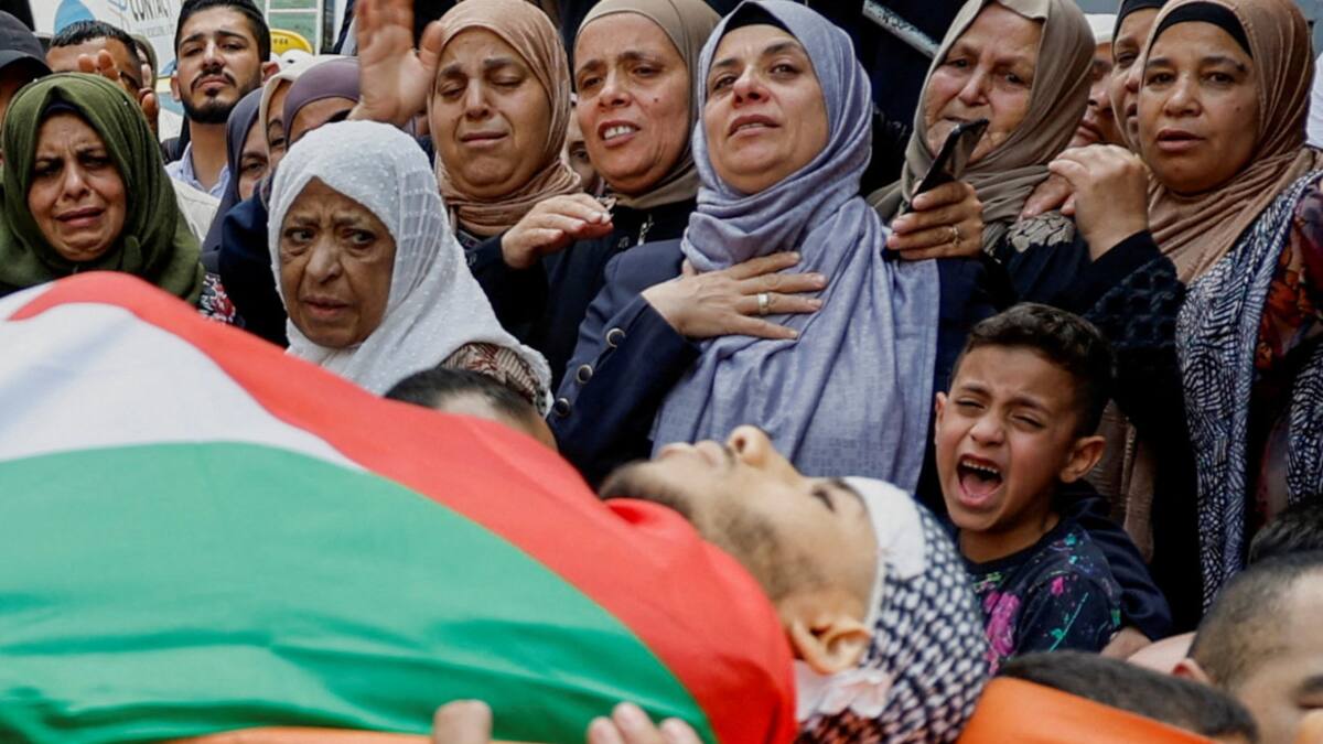 Conflicto entre palestinos e israelíes. Foto: NA.