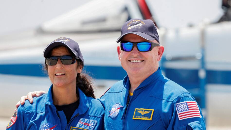 Astronautas de la NASA. Foto: Reuters.