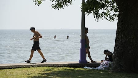 Calor extremo en la provincia de Buenos Aires.