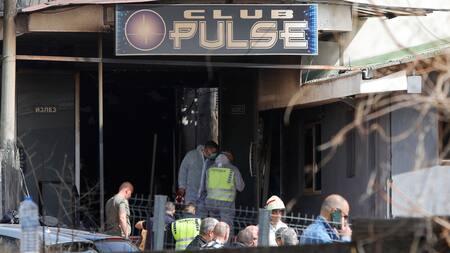 Gran incendio en Macedonia del Norte produce decenas de muertes. Foto: Reuters/Ognen Teofilovski.