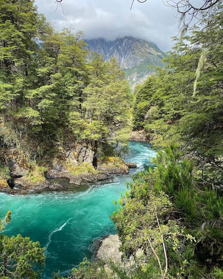 Cascada Los Alerces. Foto @tripinargentina.