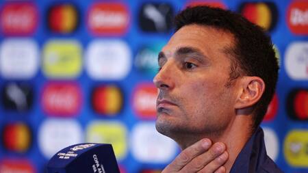 Lionel Scaloni, técnico de la Selección Argentina. Foto: Reuters.