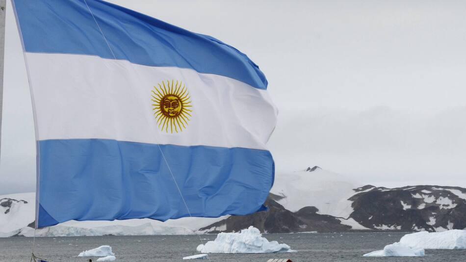 Bandera argentina. Foto: Casa Rosada