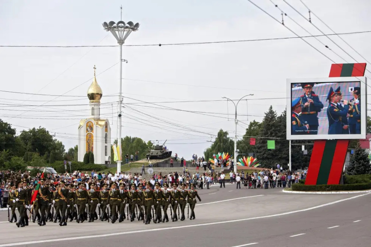 Soldados de Transnistria. Foto: EFE/Stringer.