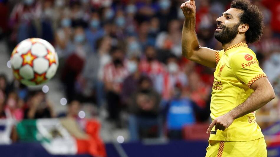 Festejo del Liverpool ante el Atlético Madrid por Champions League, AGENCIA EFE