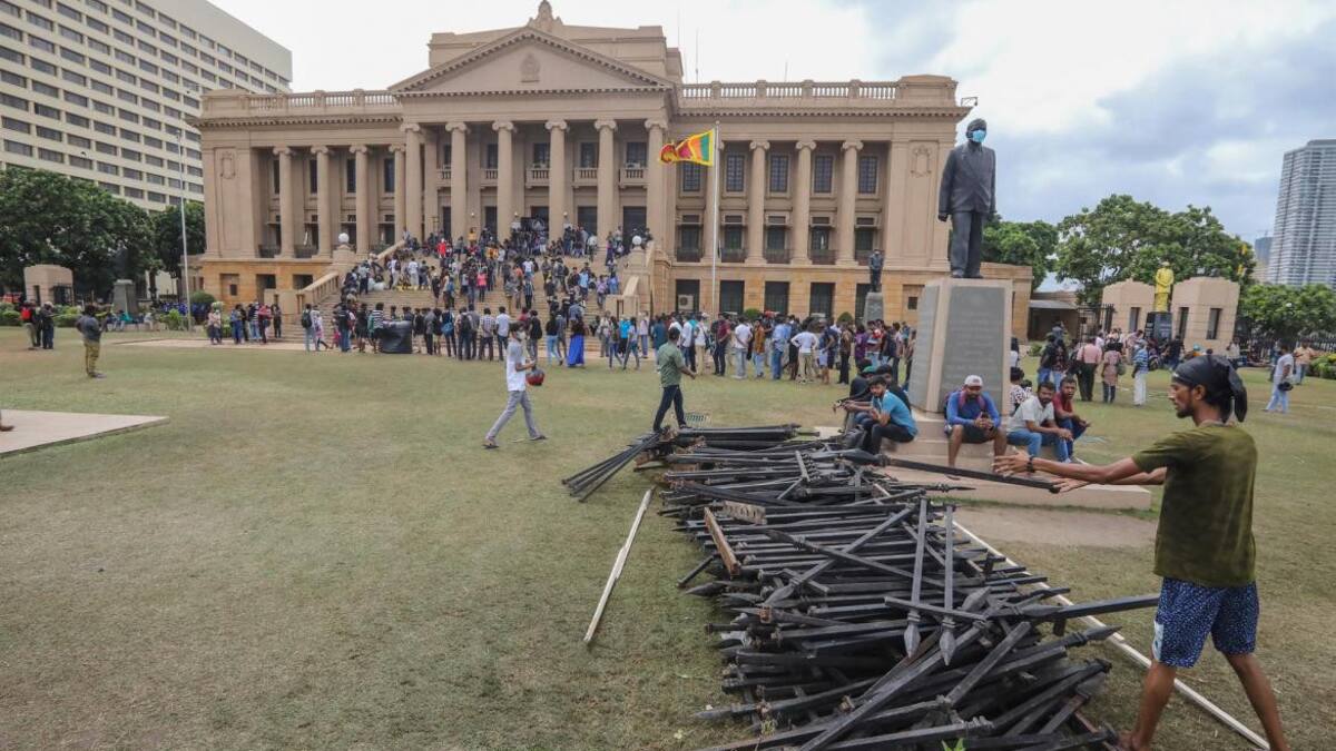 Crisis Social en Sri Lanka. Foto EFE