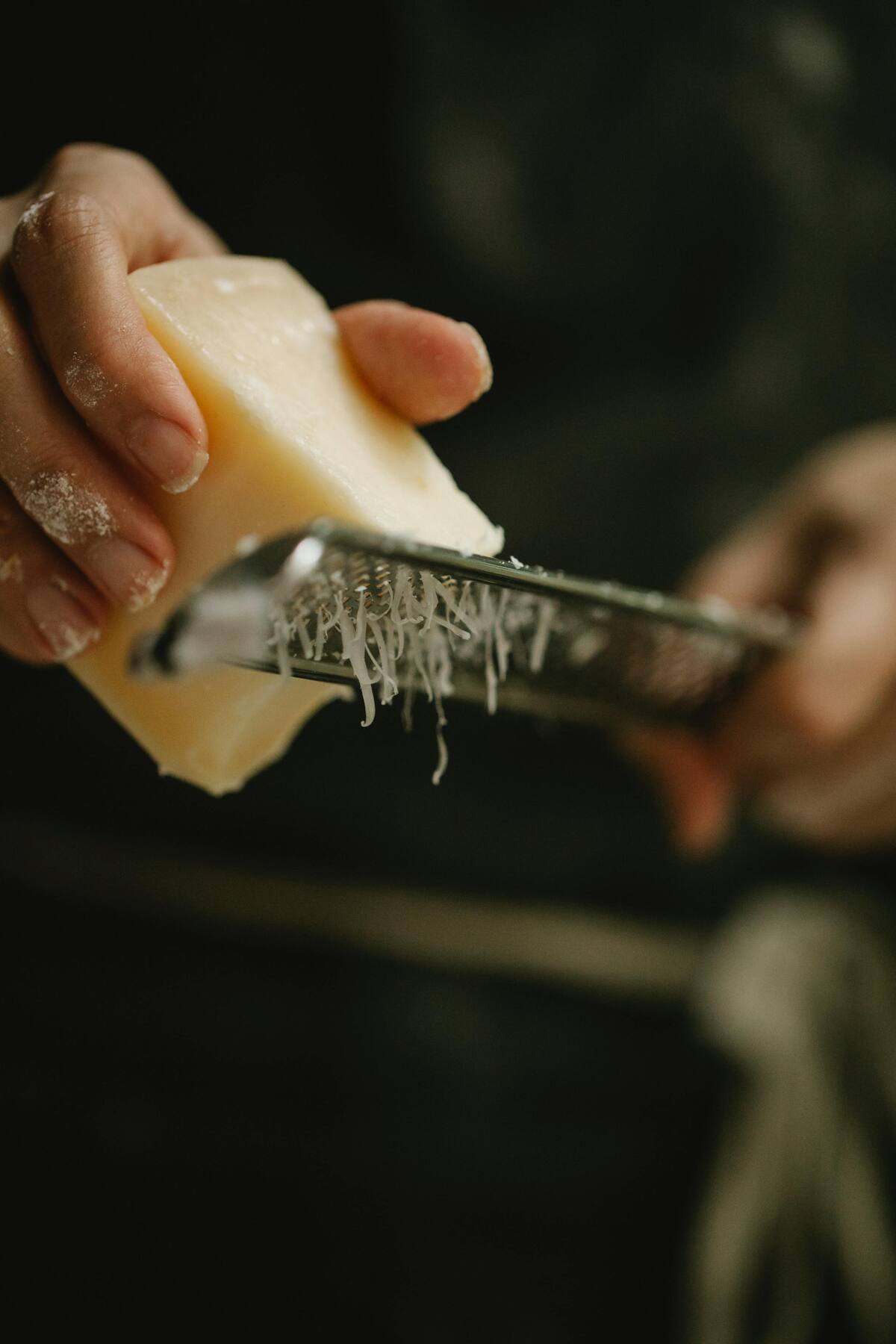 Queso parmesano. Fuente: Pexels