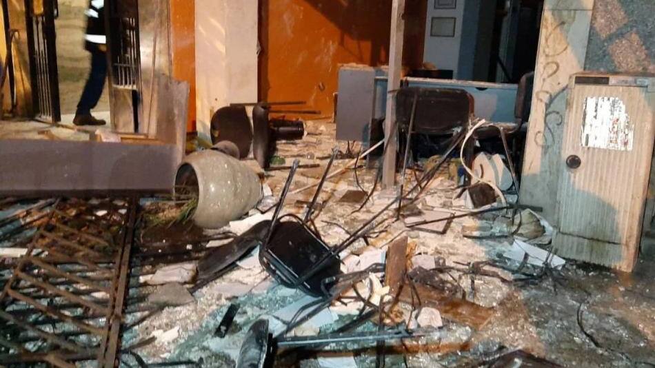 Explosión en Mar del Plata