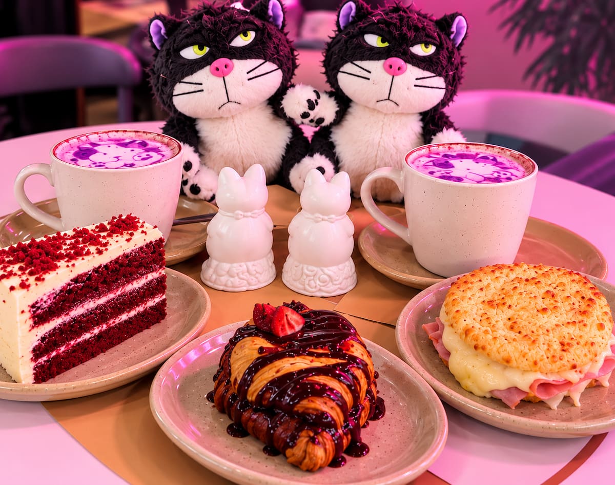 Studio Cat Coffee, cafetería para los amantes de los gatos.