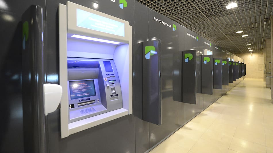 Cajeros automáticos.