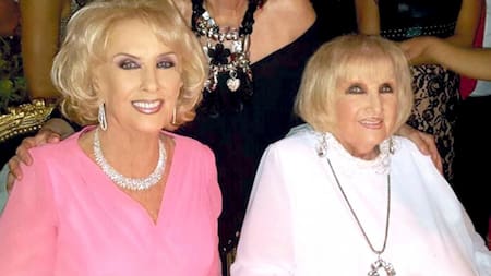 La angustia de Mirtha Legrand, a un año de la muerte de su hermana "Goldy"
