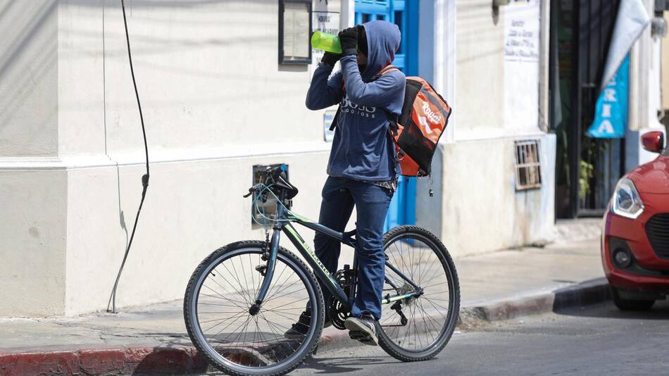 Ola de calor en México. Fuente: EFE
