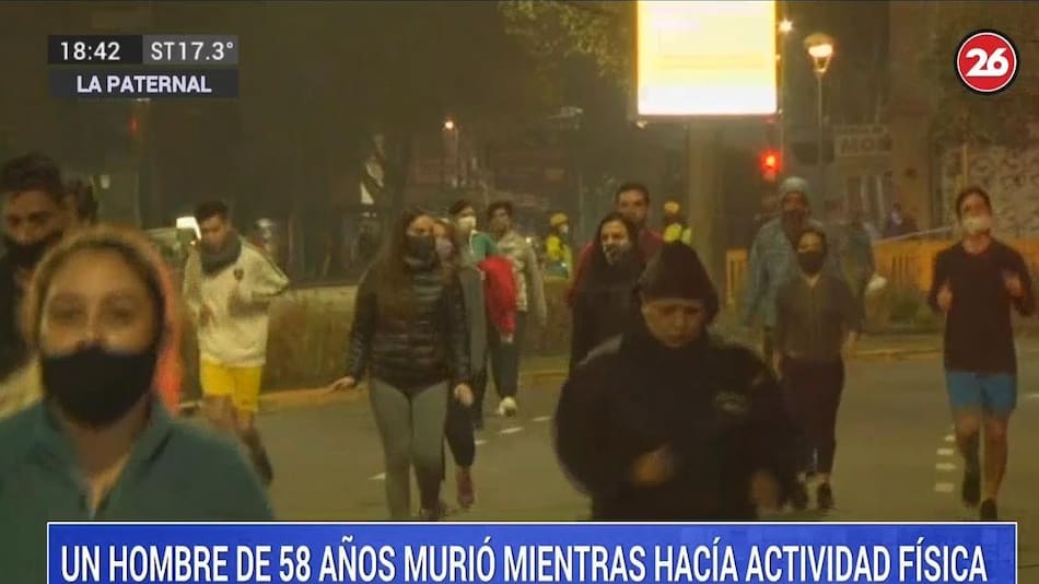 Muerte de un runner en La Paternal, CANAL 26