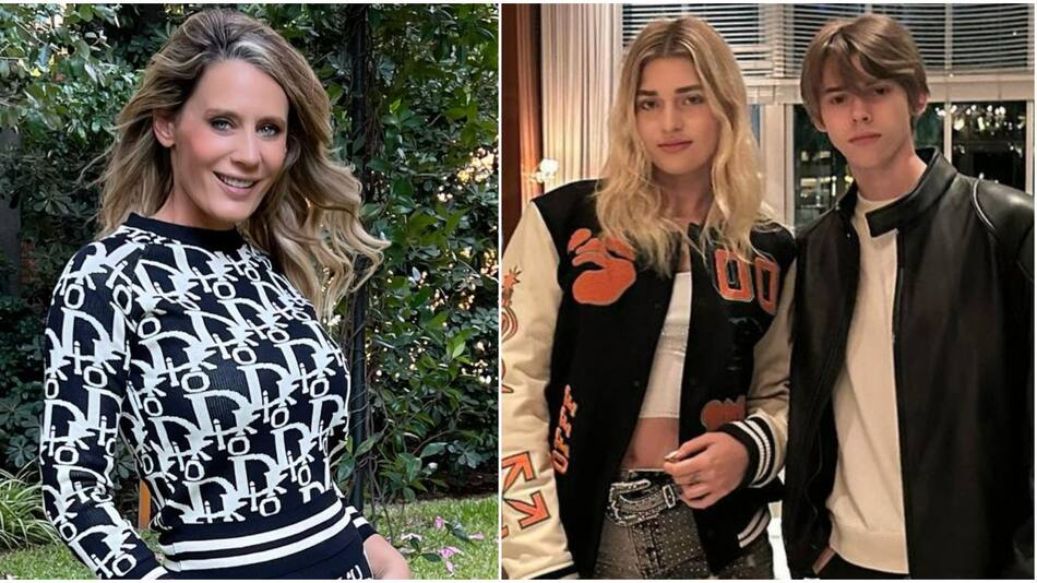 Rocío Marengo y Marta y Felipe Fort. Fotos: Instagram.