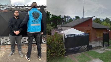 El lugar donde detuvieron al peluquero Abel Guzmán. Foto: Google / Policía de la Ciudad