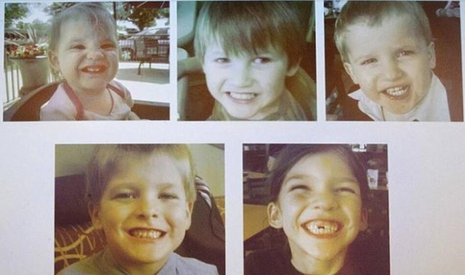 Los hijos de Timothy Jones a quienes mató y fue condenado a cadena perpetua