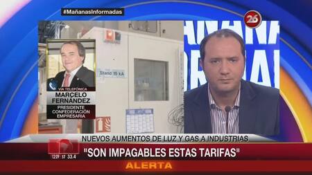 Marcelo Fernández - sobre aumentos