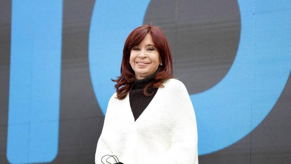 Cristina Fernández de Kirchner, vice presidenta de la Nación, Foto: NA.