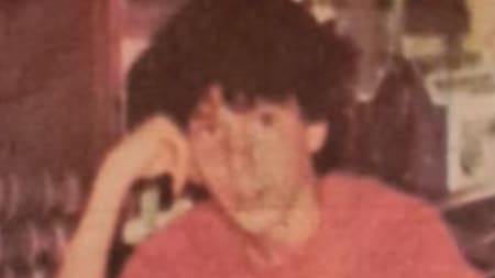 Diego, el adolescente asesinado a puñaladas en 1984.