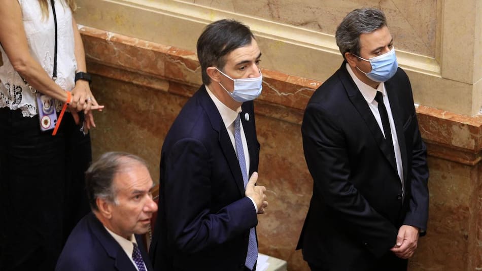Esteban Bullrich en el Senado, AGENCIA NA