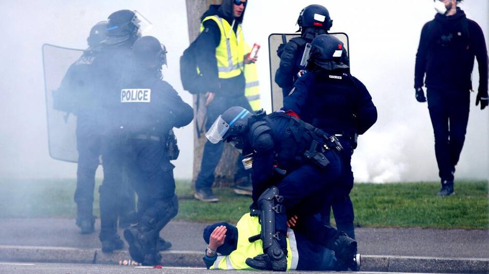 Protesta de Chalecos Amarillos en Francia, Reuters